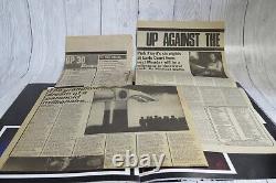 Pink Floyd The Wall Concert Programme 1980 and Ticket Stub & News Paper Articles