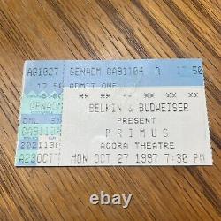 Primus LIMP BIZKIT Powerman 5000 Agora Theatre Concert Ticket Stub Vtg Oct 1997