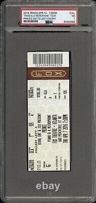 Prince Final Concert Full Ticket 2016 Early Show From Last Day 4/14 Pop 1? Psa 7