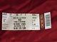 Prince Piano & A Microphone Tour Concert Ticket Stub Untorn, Unused Ticket