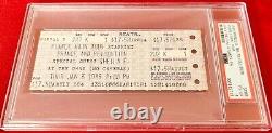 Prince Purple Rain Tour and Sheila E 1985 concert Atlanta Omni ticket stub PSA 4