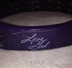 Princes Purple Tambourine From Concert With Ticket Stub