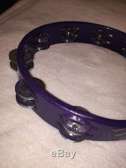 Princes Purple Tambourine From Concert With Ticket Stub