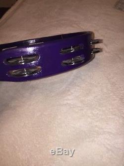 Princes Purple Tambourine From Concert With Ticket Stub