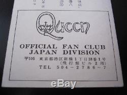QUEEN 1976 Nippon Budokan Tokyo Japan Concert Ticket Stub Japanese Tour