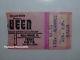 Queen 1978 Concert Ticket Stub Hollywood Sportatorium Freddie Mercury Mega Rare