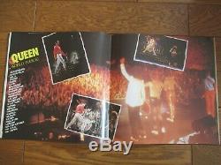 QUEEN 1982 JAPAN TOUR Tour Book Concert Program with Rare Ticket Stub @Nishinomiya