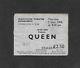 Queen Edinburgh Playhouse 1976 Tour Uk Concert Ticket Stub Freddie Mercury