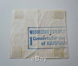 QUEEN Hammersmith Odean London UK 1979 Concert Ticket Stub 26.12.1979
