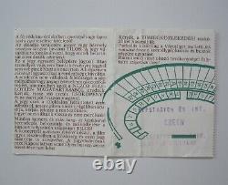 QUEEN Nepstadion Budapest Hungary 1986 A Kind Of Magic Tour Concert Ticket Stub