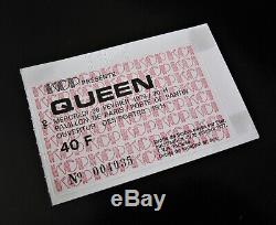 QUEEN Paris France Concert Ticket Live Killers Tour French Stub 28.02.1979