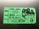 Queen / Thin Lizzy Concert Ticket Stub January 18, 1977 Cobo Detroit Michigan