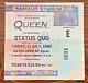 Queen Wembley Stadium Concert Ticket Stub 1986 Magic Final Freddie Mercury Tour