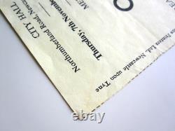 Queen 1974 City Hall Newcastle UK Concert Ticket Stub Sheer Heart Attack Tour
