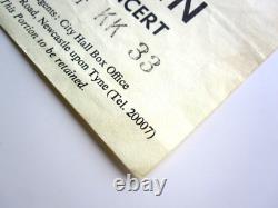 Queen 1974 City Hall Newcastle UK Concert Ticket Stub Sheer Heart Attack Tour