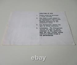 Queen 1974 Rainbow Theatre London UK Concert Ticket Stub Queen II Tour 31.3.74