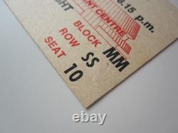 Queen 1976 Perth Australia A Night At The Opera Tour Concert Ticket Stub