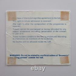 Queen 1978 New Bingley Hall Stafford Concert Ticket Stub UK Tour 7.5.1978