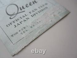 Queen 1979 Budokan Tokyo Japan Concert Ticket Stub Japanese Tour 13.04.1979