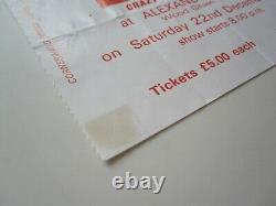 Queen 1979 Crazy Tour Of London Alexandra Palace UK Concert Ticket Stub