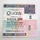 Queen 1986 Wembley Stadium Concert Ticket Stub Uk Magic Tour Freddie Mercury