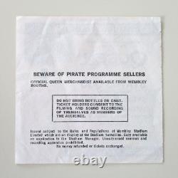 Queen'A Kind Of Magic Tour' 1986 Tour Wembley Stadium Concert Ticket Stub (Ex)