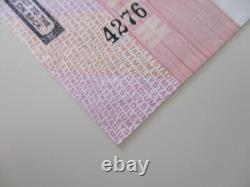 Queen'A Kind Of Magic Tour' 1986 Tour Wembley Stadium Concert Ticket Stub (Ex)