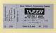 Queen Crazy Tour The Lyceum Ballroom 1979 Uk Concert Ticket + Stub Rare