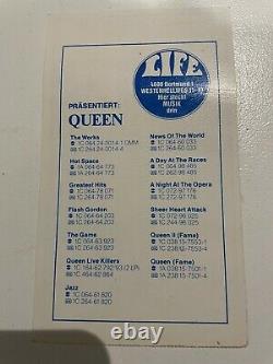 Queen Dortmund Concert Ticket Stub 10/ 11 Sept 1984 Super Rare Ex Cond