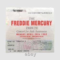 Queen Freddie Mercury Tribute Concert Ticket Stub 1992 Wembley Stadium UK (Ex)