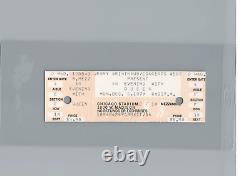 Queen In Concert Dec 5 1977 Freddie Mercury FULL unused Ticket Stub Chicago WOW