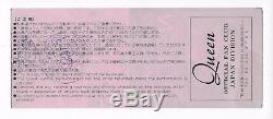 Queen Japan Tour 1979 Nippon Budokan Tokyo Concert Ticket Stub 25.04.79