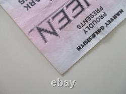 Queen Knebworth Park 1986 Concert Ticket Stub'A Kind Of Magic Tour' (VG+)