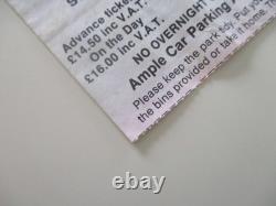 Queen Knebworth Park 1986 Concert Ticket Stub'A Kind Of Magic Tour' (VG+)