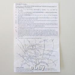 Queen Knebworth Park 1986 Concert Ticket Stub Final Freddie Mercury Concert Ex