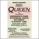 Queen Knebworth Park 1986 Concert Ticket Stub (uk)