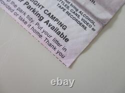 Queen Knebworth Ticket + Seller Stub 1986 Final Freddie Mercury Concert G+