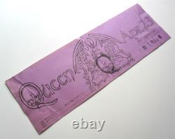 Queen Kobe 1975 Concert Ticket Stub Japan Sheer Heart Attack Japanese Tour