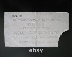 Queen (Mott The Hoople) 1973 Caley Picture House Edinburgh Concert Ticket Stub