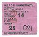 Queen / Mott The Hoople 1973 Hammersmith Odeon London Uk Concert Ticket Stub