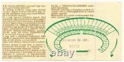 Queen Orig. Concert Ticket And Stub Budapest Hungary Népstadion 27. Jul. 1986