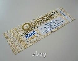 Queen Slane Castle Ireland 1986 Magic Tour Concert Ticket Stub Freddie Mercury