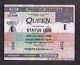 Queen' Unused Complete' 1986 Wembley Concert Ticket Stub Magic Tour Rare