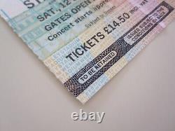 Queen Wembley Stadium 12th July 1986 Concert Ticket Stub Freddie Mercury (VG+)