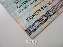 Queen Wembley Stadium 12th July 1986 Concert Ticket Stub Freddie Mercury (VG-)