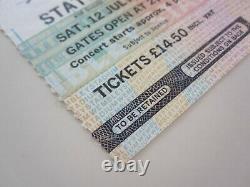 Queen Wembley Stadium Concert Ticket Stub 12th July 1986 Magic Tour (Ex+)