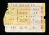 Rainbow Concert Ticket Stub 11-12-1975 1st Us Show Dio Blackmore Elf Deep Purple