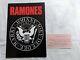 Ramones 1988 Japan Tour Concert Program Ticket Stub