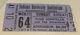 Rare 1979 Elvis Costello Misspelled Attractions Concert Ticket Stub Indiana Univ