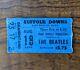 Rare! Beatles Suffolk Downs Boston August 18, 1966 Used Concert Ticket Stub